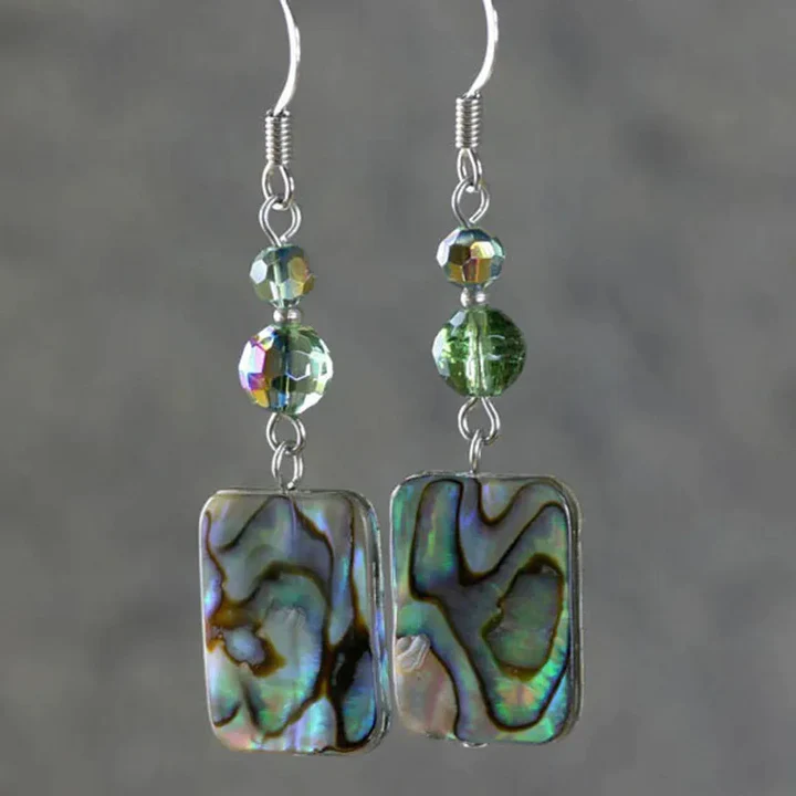 カラフルなビンテージクロマティックイヤリング